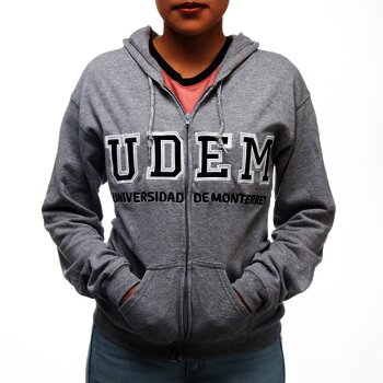 Sudadera UDEM College con zipper (cancelado)