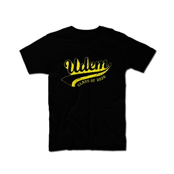 Playera UDEM Vintage Class of 2020. Velvet